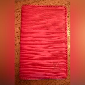 Louis Vuitton Vibrant Red Card Holder
